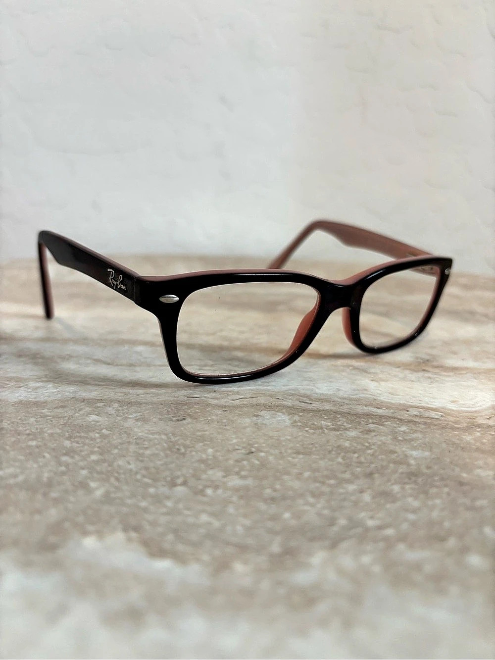 Ray-Ban Kids RB1531 Black & Pink Eyeglasses